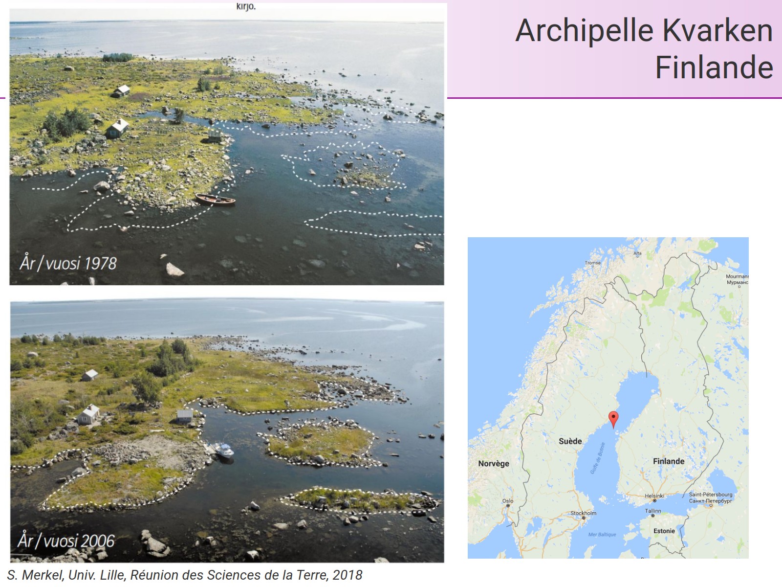 Archipelle Kvarken - Finlande